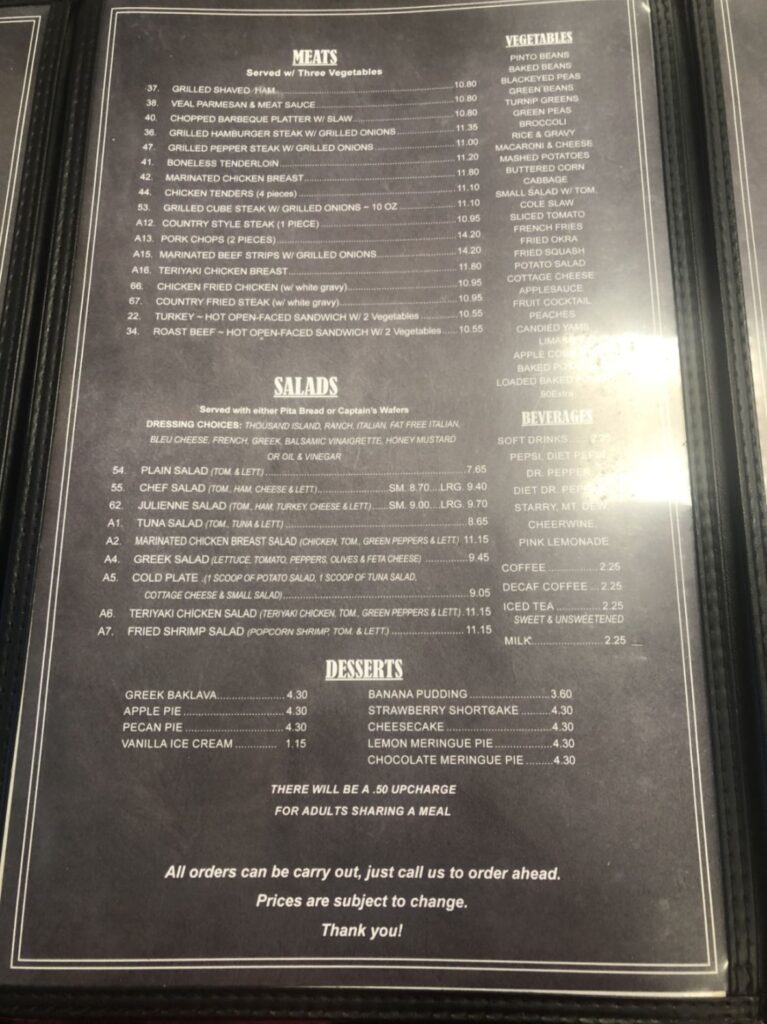 Rancho Menu 4