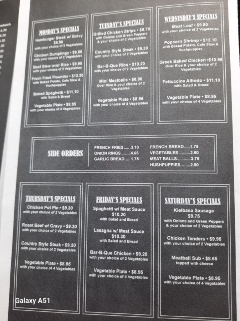 Rancho Menu 5